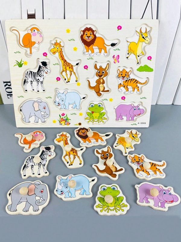Puzzle Animaux en bois