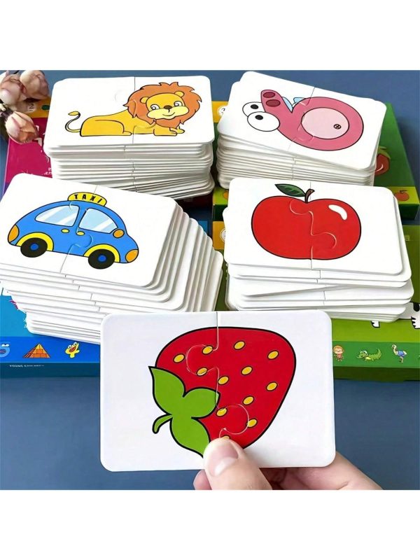 Cartes de puzzle Montessori