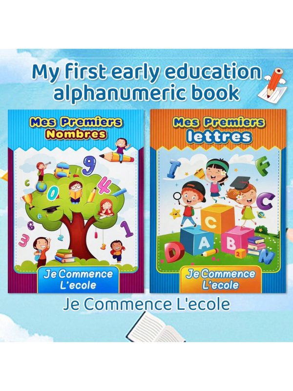 2 Livres d'apprentissage montessori en français