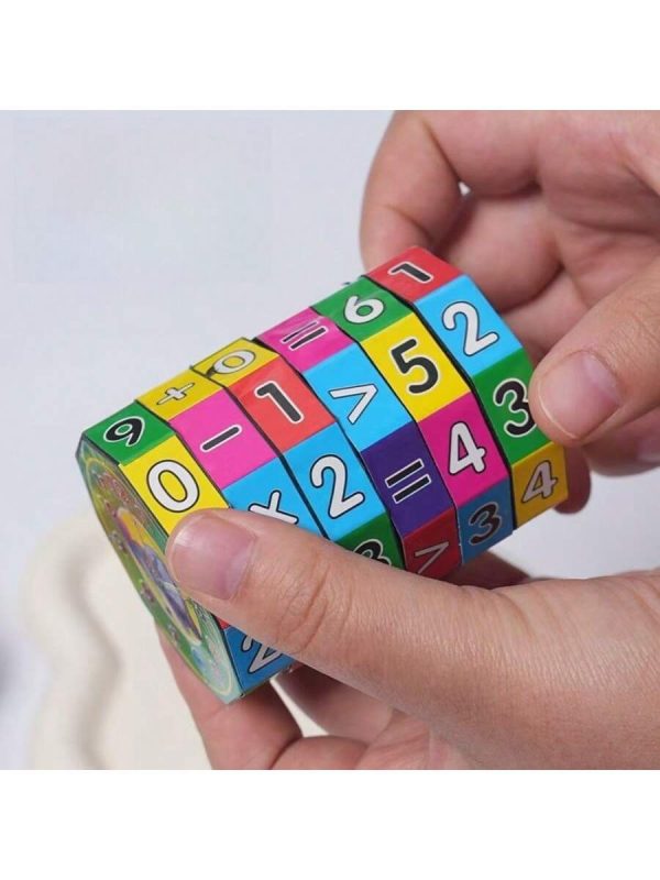 Jouet cube numérique en plastique